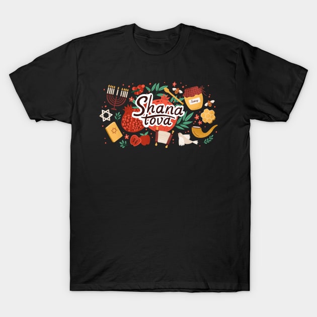 Shana Tova T-Shirt by Mundi Trip